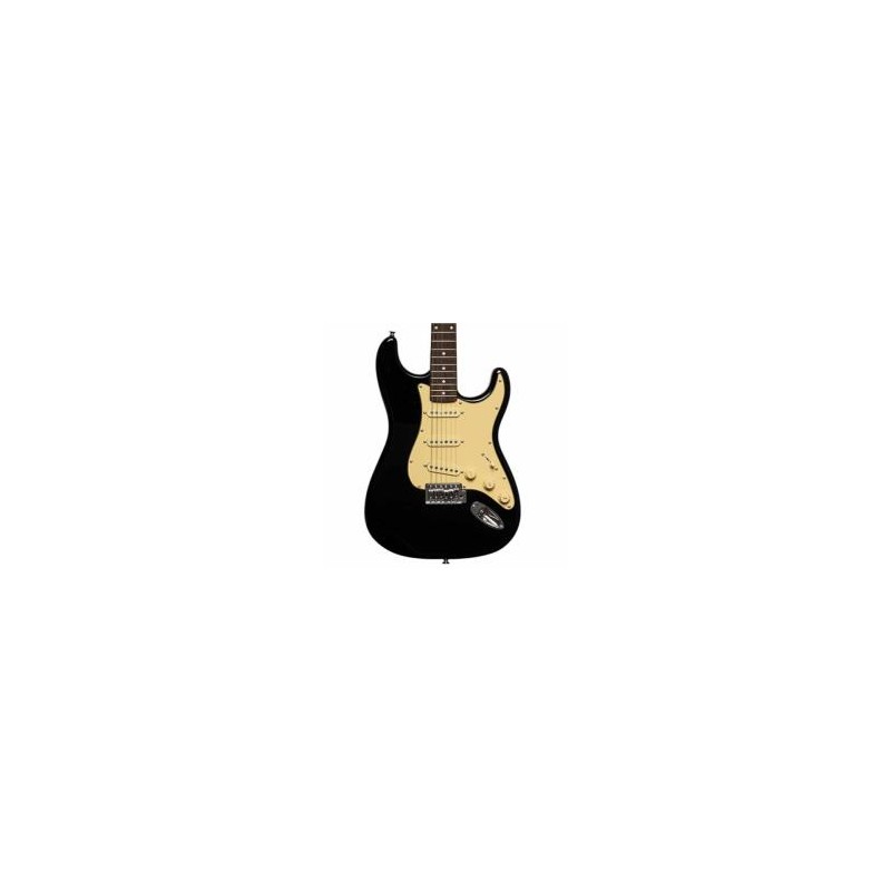 Guitarra Eléctrica Stagg Estándar "S" Ses30bk