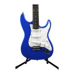 Guitarra Eléctrica Logan Tipo Str Azul Legtsbl