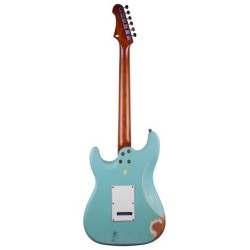 Guitarra Eléctrica Jet Eléctrica Jet Guitars Elect. Js 400 Relic, Sea Foam Green Isjetjs400relisgn