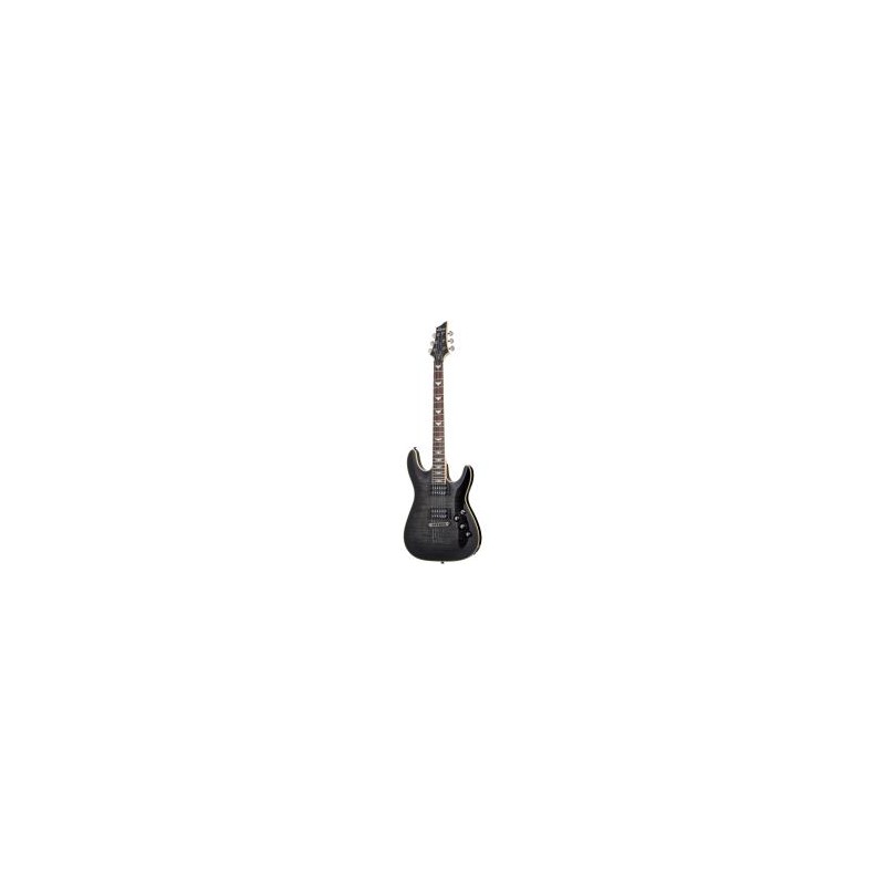 Guitarra Eléctrica Schecter Omen Extrm 6 Negro Transparente Issccomenext6tbk