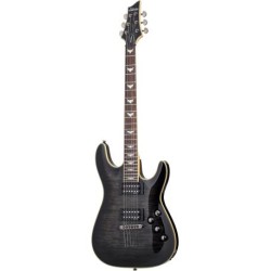 Guitarra Eléctrica Schecter Omen Extrm 6 Negro Transparente Issccomenext6tbk