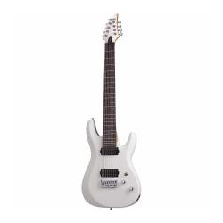 Guitarra Eléctrica Schecter C 8 Deluxe Blanco Satinado Issccc8deluxeswt