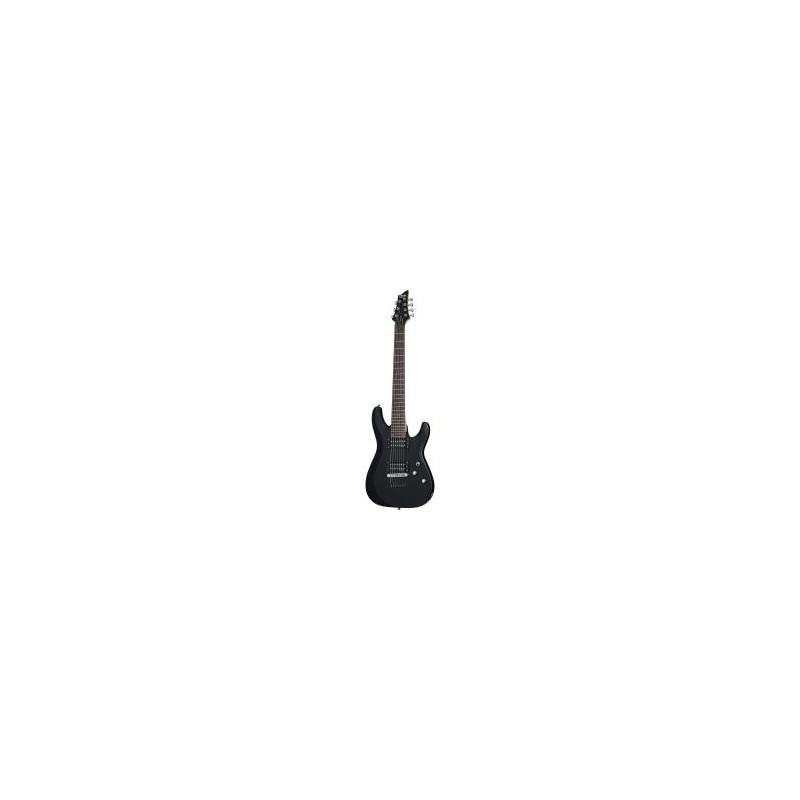 Guitarra Eléctrica Schecter C 7 Deluxe Negro Satinado Issccc7deluxesbk