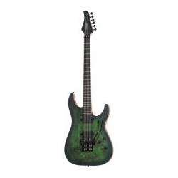 Guitarra Eléctrica Schecter C 6 Fr Pro Aqua Burst Issccc6frproaqb