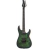 Guitarra Eléctrica Schecter C 6 Fr Pro Aqua Burst Issccc6frproaqb