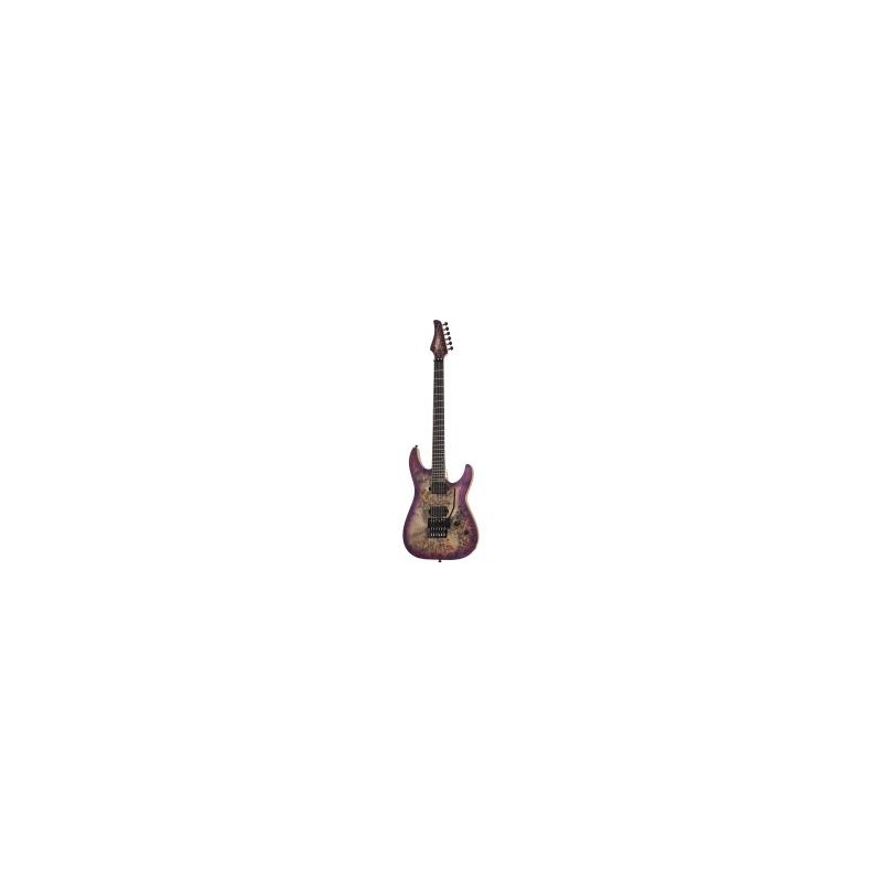 Guitarra Eléctrica Schecter C 6 Fr Pro Aurora Burst Issccc6frproaub