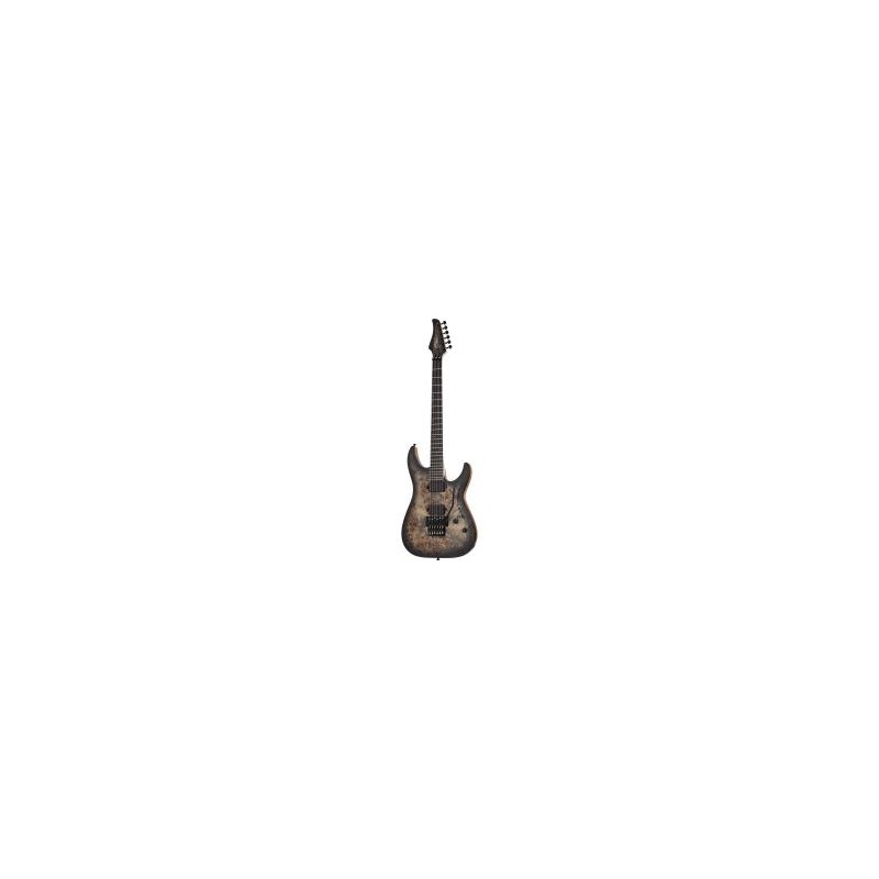 Guitarra Eléctrica Schecter C 6 Fr Pro Charcoal Burst Issccc6frprocbu