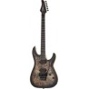 Guitarra Eléctrica Schecter C 6 Fr Pro Charcoal Burst Issccc6frprocbu