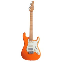 Guitarra Eléctrica Schecter Nick J. Trad Hss Atomic Orange Issccnjtradhssaor