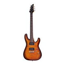 Guitarra Eléctrica Schecter C 6 Plus Sombreado Vintage Issccc6plusvsb