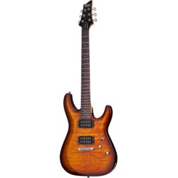 Guitarra Eléctrica Schecter C 6 Plus Sombreado Vintage Issccc6plusvsb