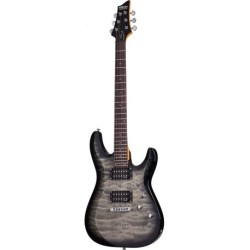 Guitarra Eléctrica Schecter C 6 Plus Carbon Sombreado Issccc6pluschb