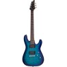 Guitarra Eléctrica Schecter C 6 Plus Azul Oceano Sombreado Issccc6plusobb
