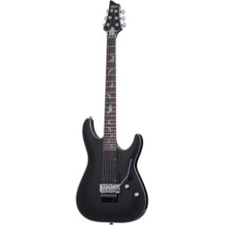 Guitarra Eléctrica Schecter Damien Plati 6 Fr Negro Satinado Issccdamiepl6fsbk
