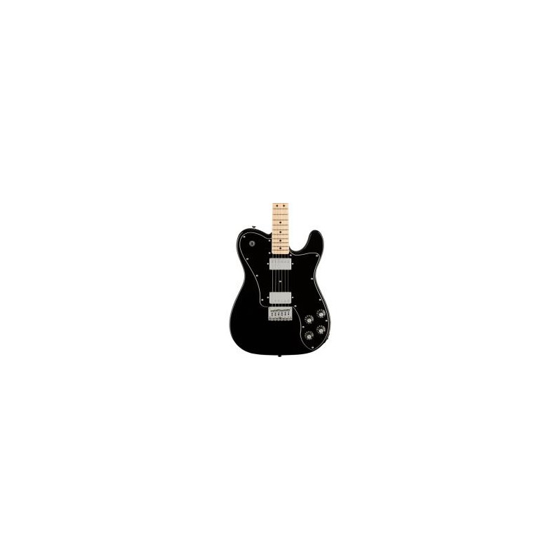 Guitarra Eléctrica Squier Affinity Series Telecaster Deluxe, Maple Fingerboard, Black Pickguard Black 0378253506