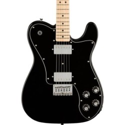 Guitarra Eléctrica Squier Affinity Series Telecaster Deluxe, Maple Fingerboard, Black Pickguard Black 0378253506