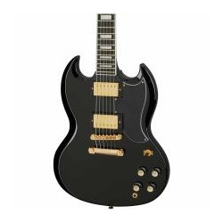 Guitarra Eléctrica Epiphone Sg Custom Ebony Eiscebgh1