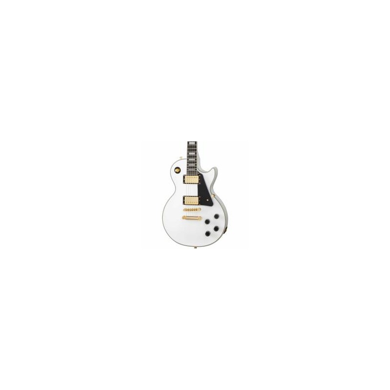 Guitarra Eléctrica Epiphone Les Paul Custom, Alpine White Eilcawgh1