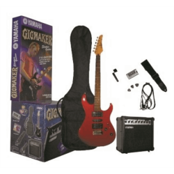 Guitarra Eléctrica Yamaha Paquete De Guitarra Eléctrica Yamaha Color Rojo Gerg121gpiimr02