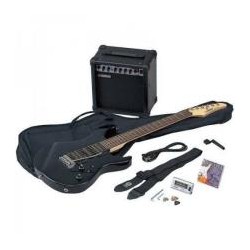 Guitarra Eléctrica Yamaha Paquete De Guitarra Eléctrica Yamaha Color Negro Gerg121gpiibl02