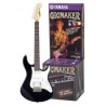 Guitarra Eléctrica Yamaha Paquete De , Amplificador Y Accesorios, Caratula Blanca Color Negro Geg112gpiibl02
